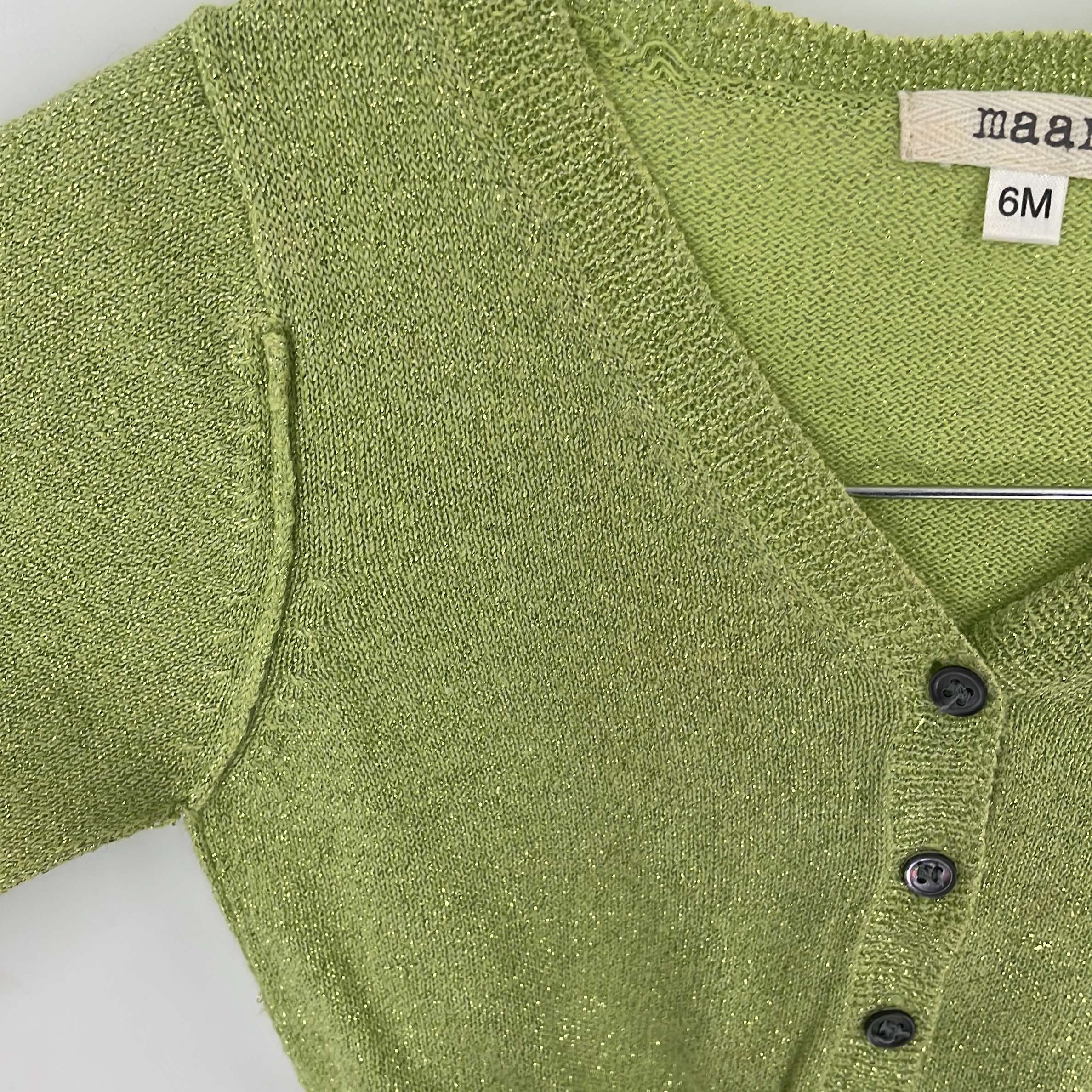 1-Gilet Maan 6 mois