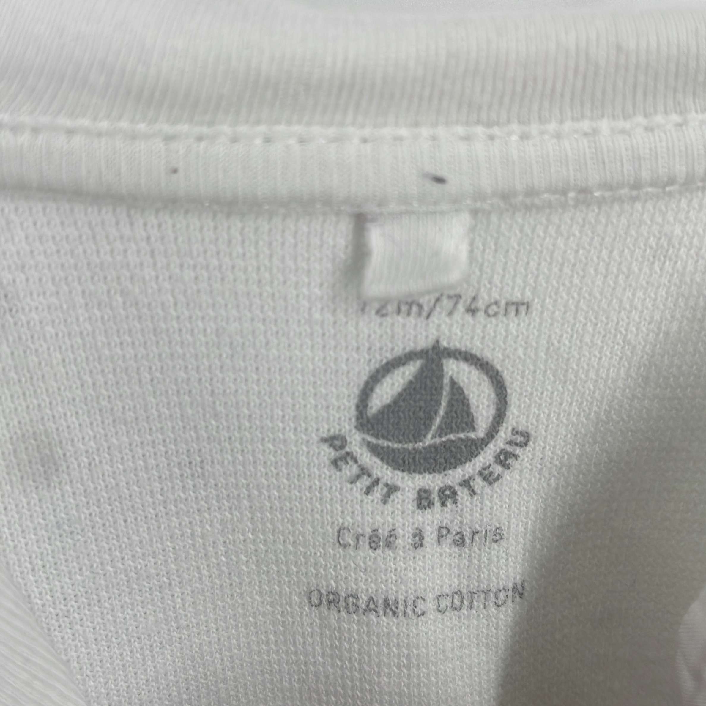 1-Pyjama long Petit Bateau 12 mois