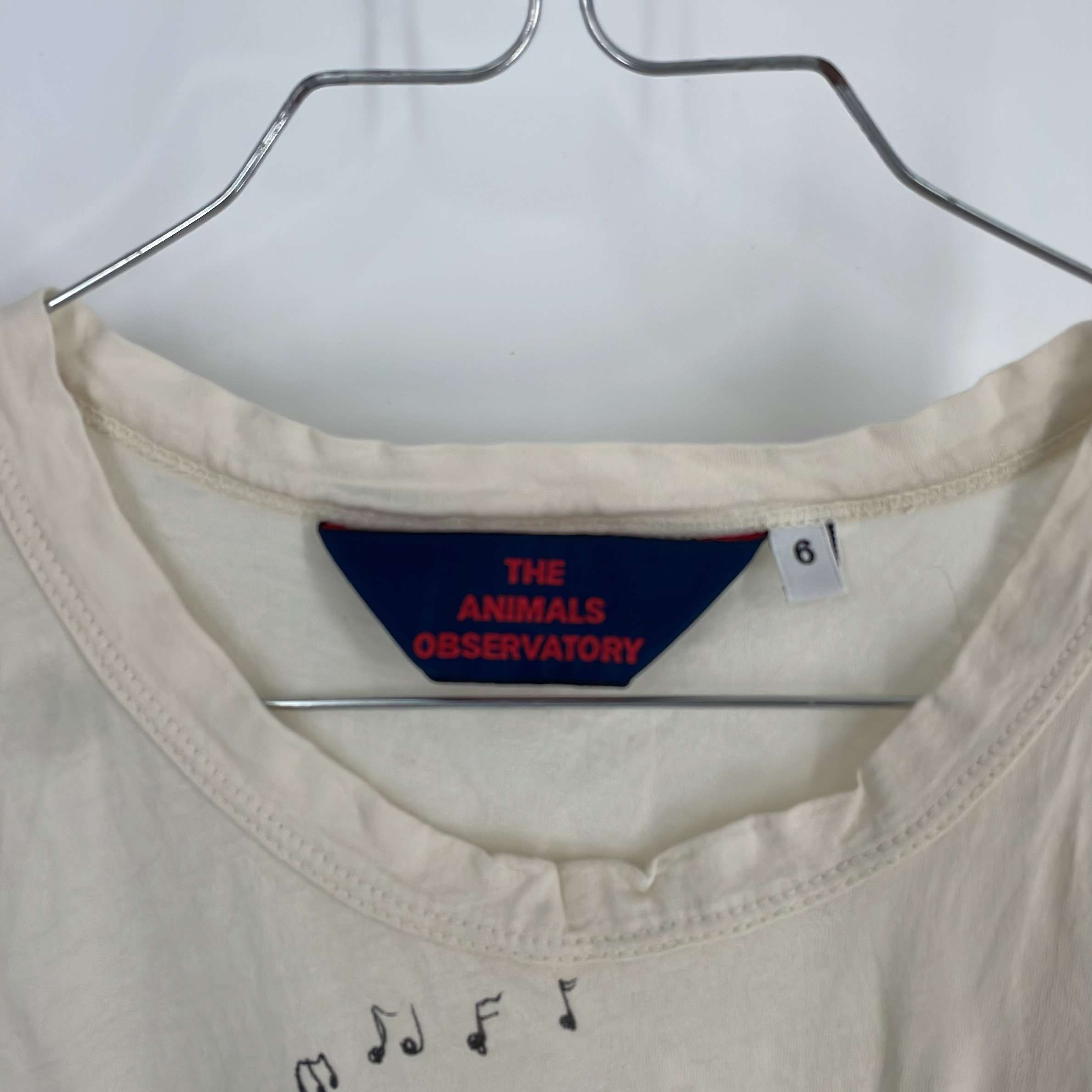 1-T-shirt manches courtes The Animals Observatory 6 ans