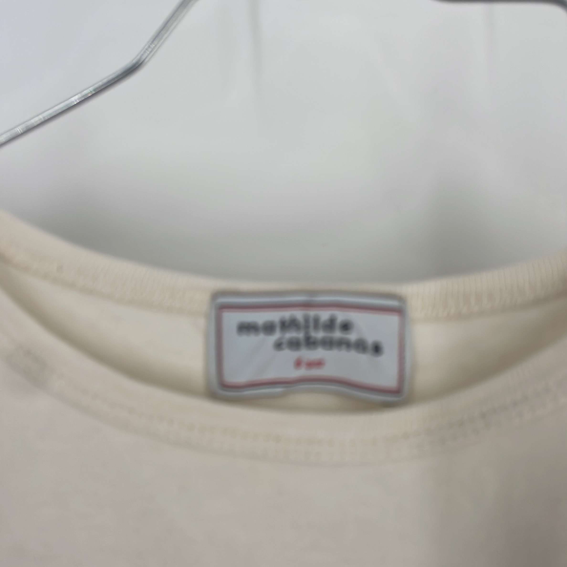 1-T-shirt manches courtes Mathilde Cabanas 6 ans