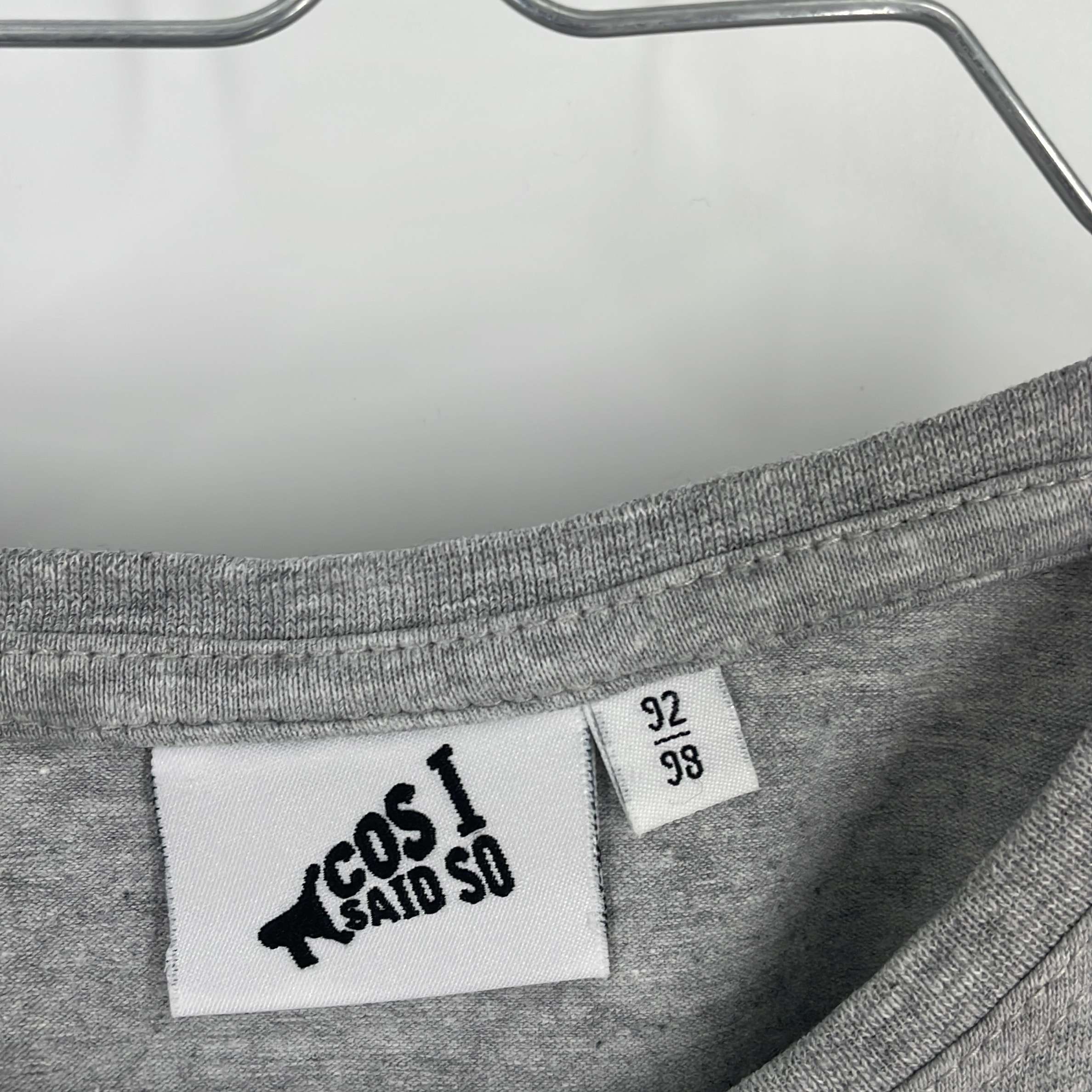 1-T-shirt manches courtes Cos I Said So 24 Mois - 3 Ans