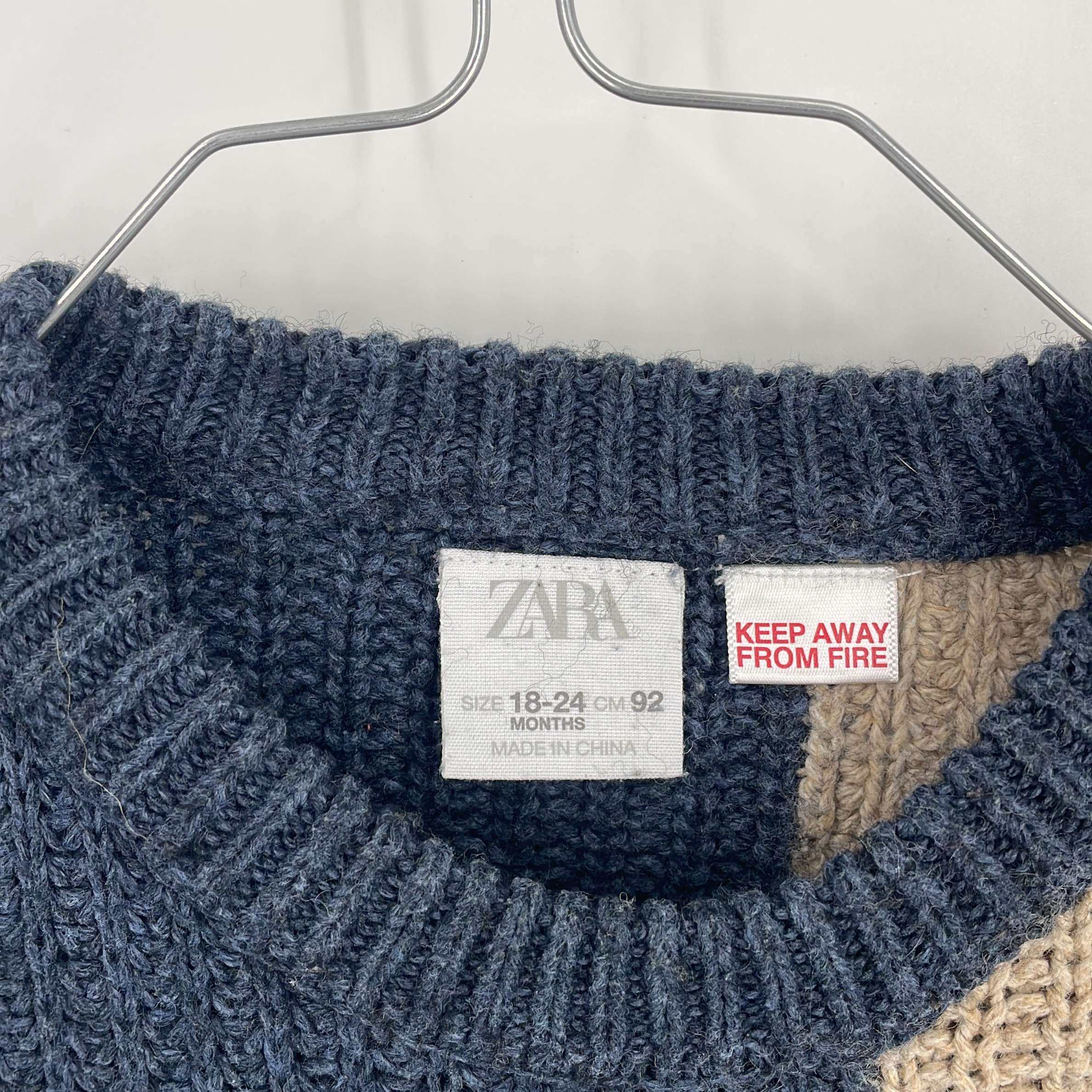 1-Pull Zara Baby 18-24 Mois