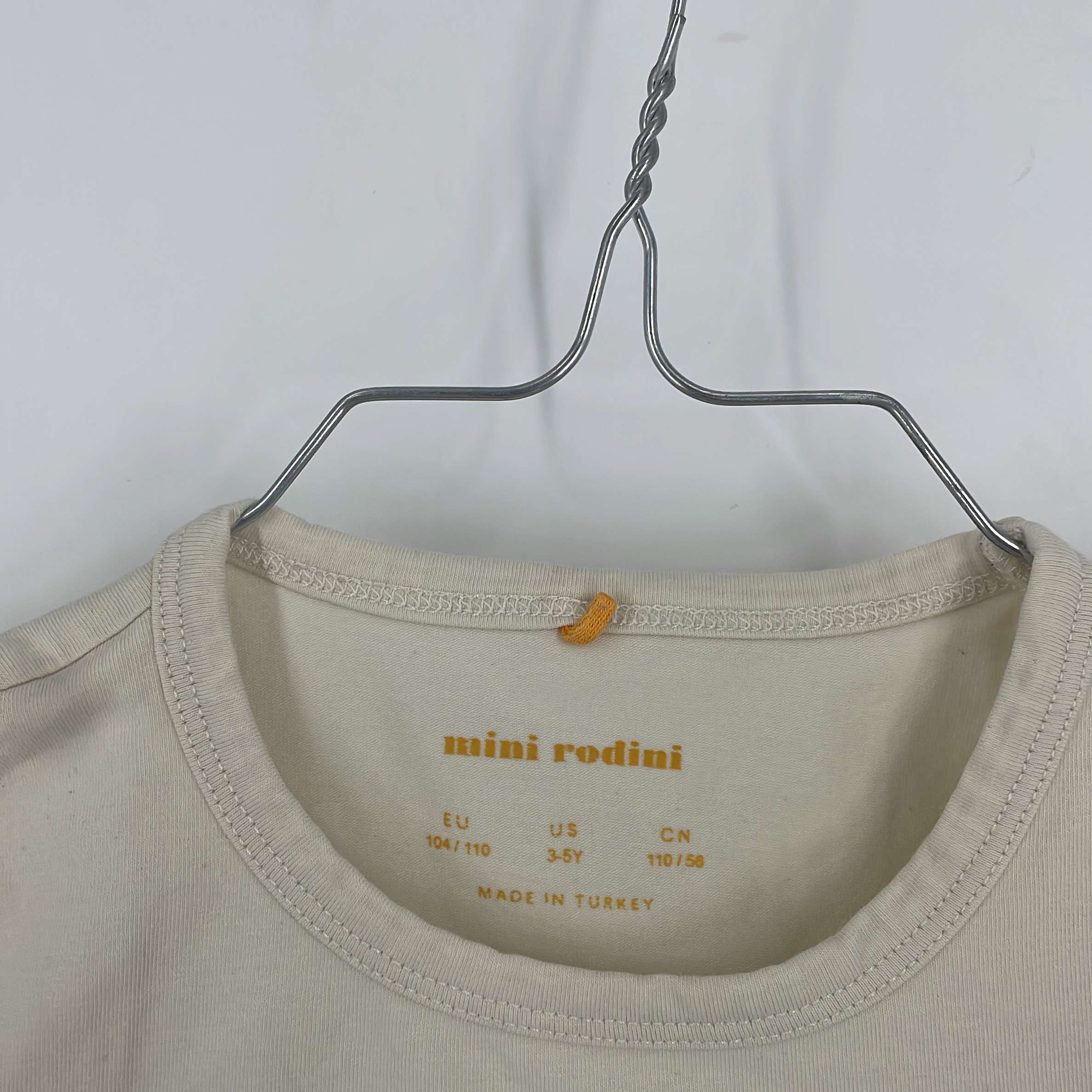 1-T-shirt manches courtes Mini Rodini 3-5 Ans