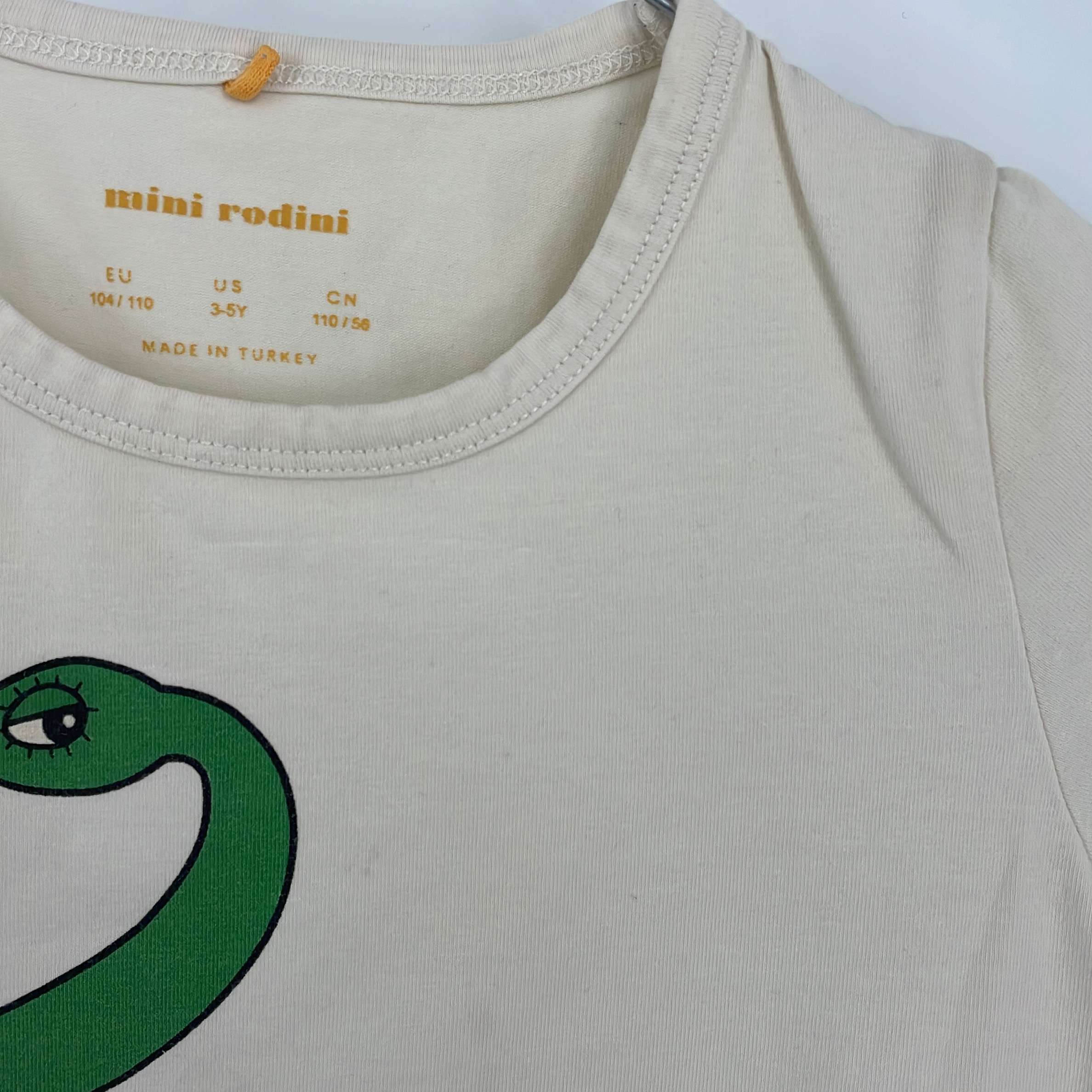 2-T-shirt manches courtes Mini Rodini 3-5 Ans