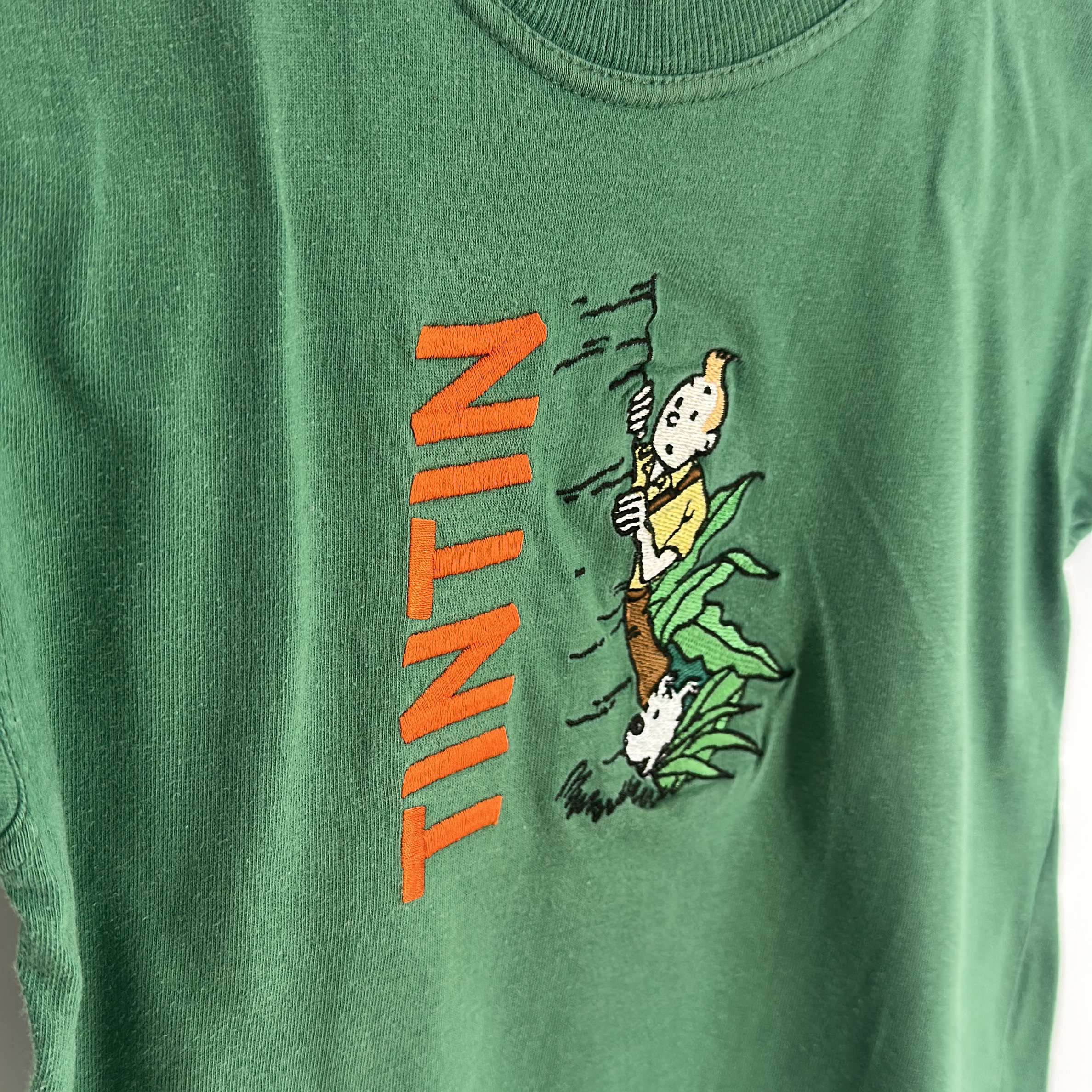 1-T-shirt manches courtes Marque Inconnue 4 ans