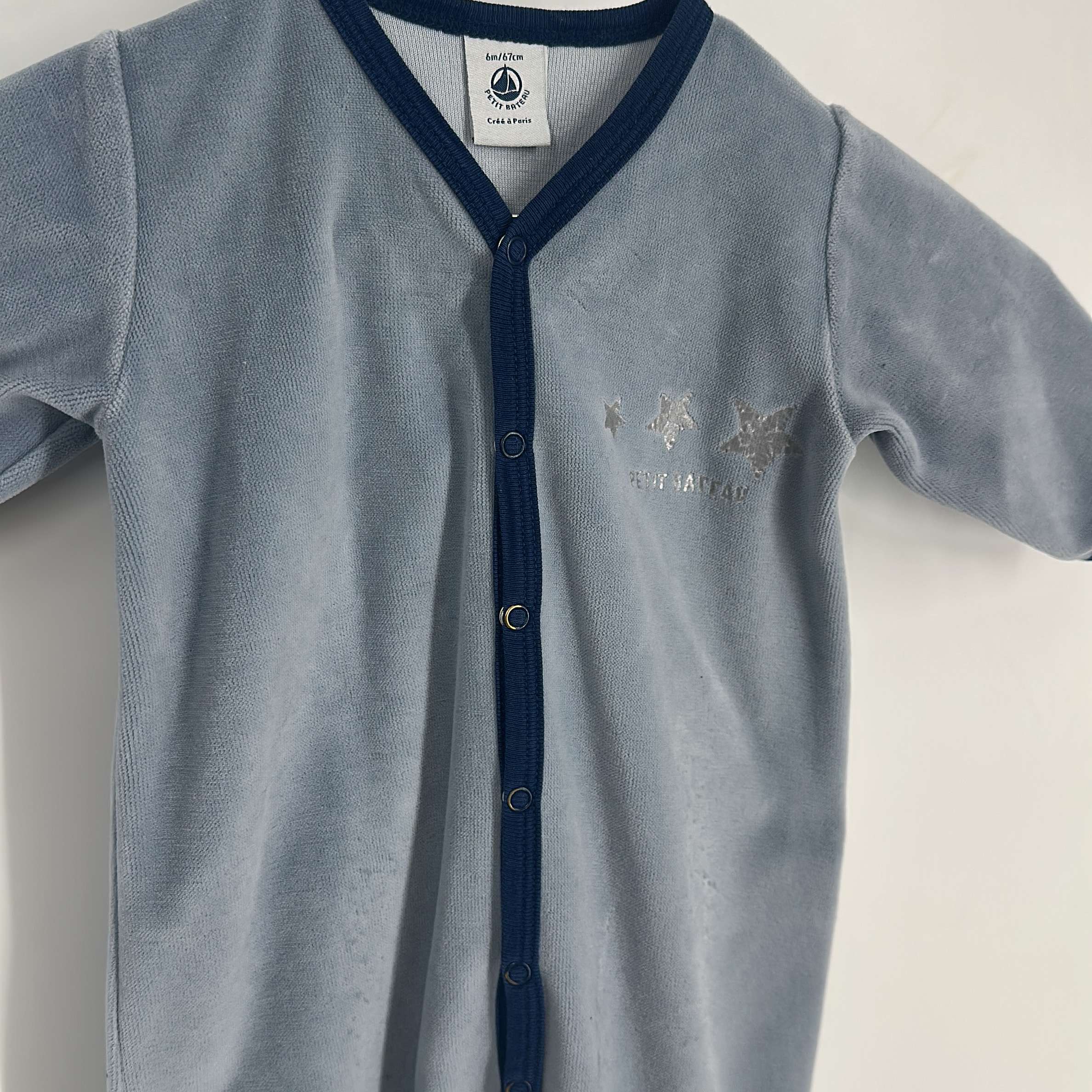 1-Pyjama long Petit Bateau 6 mois