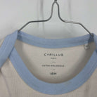 1-T-shirt manches courtes Cyrillus 18 mois