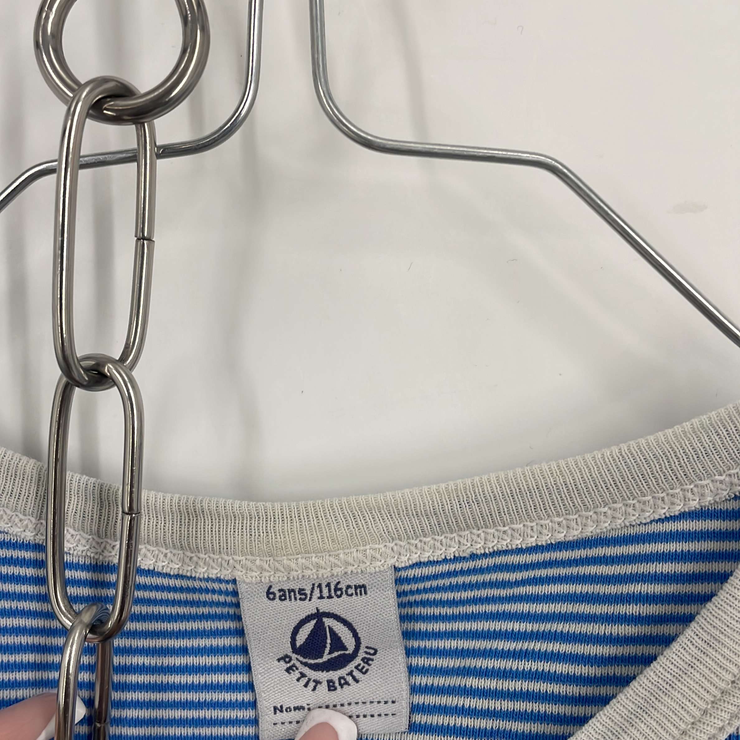 1-Pyjama long Petit Bateau 6 ans