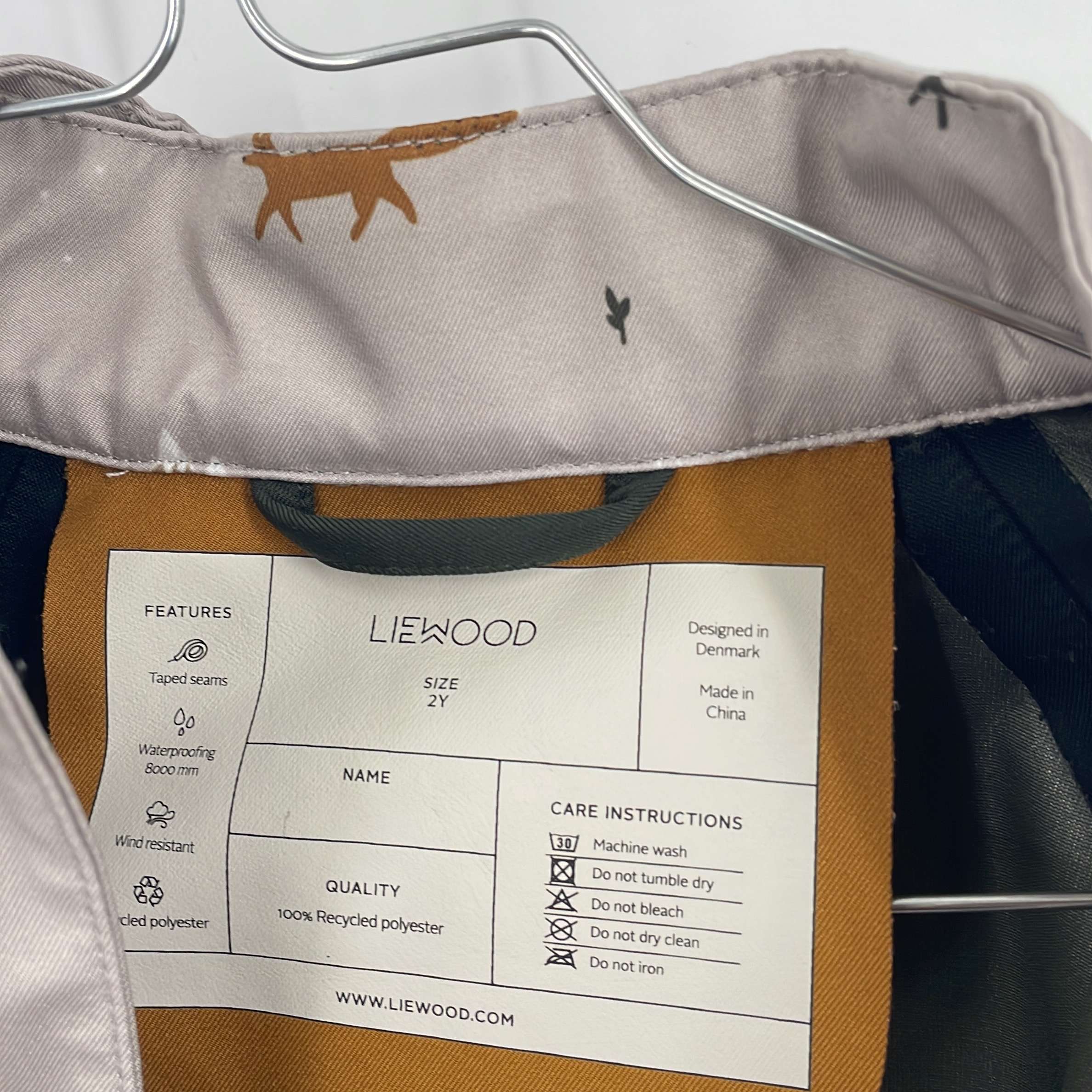 1-Manteau Liewood 24 mois