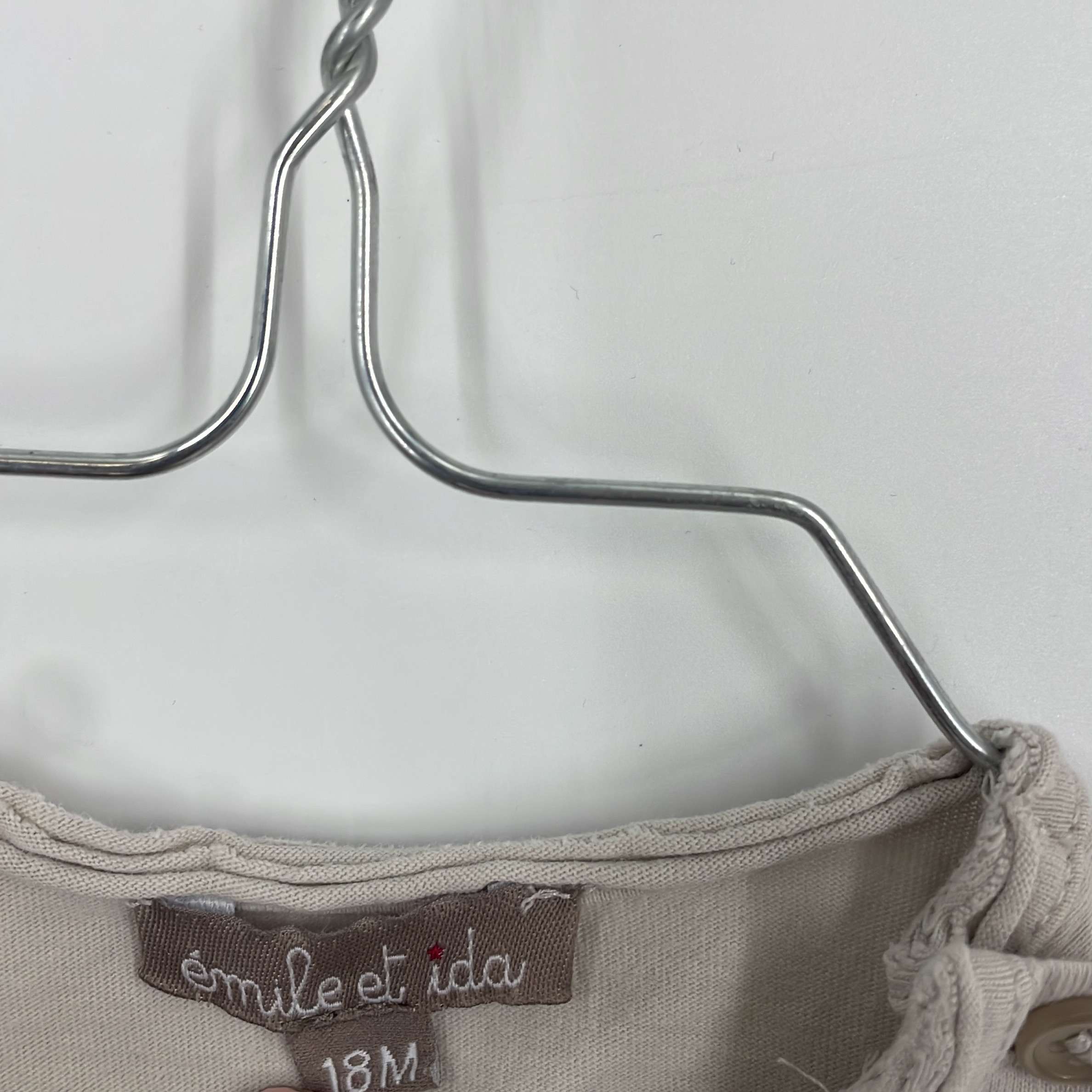 1-T-shirt manches longues Emile & Ida 18 mois