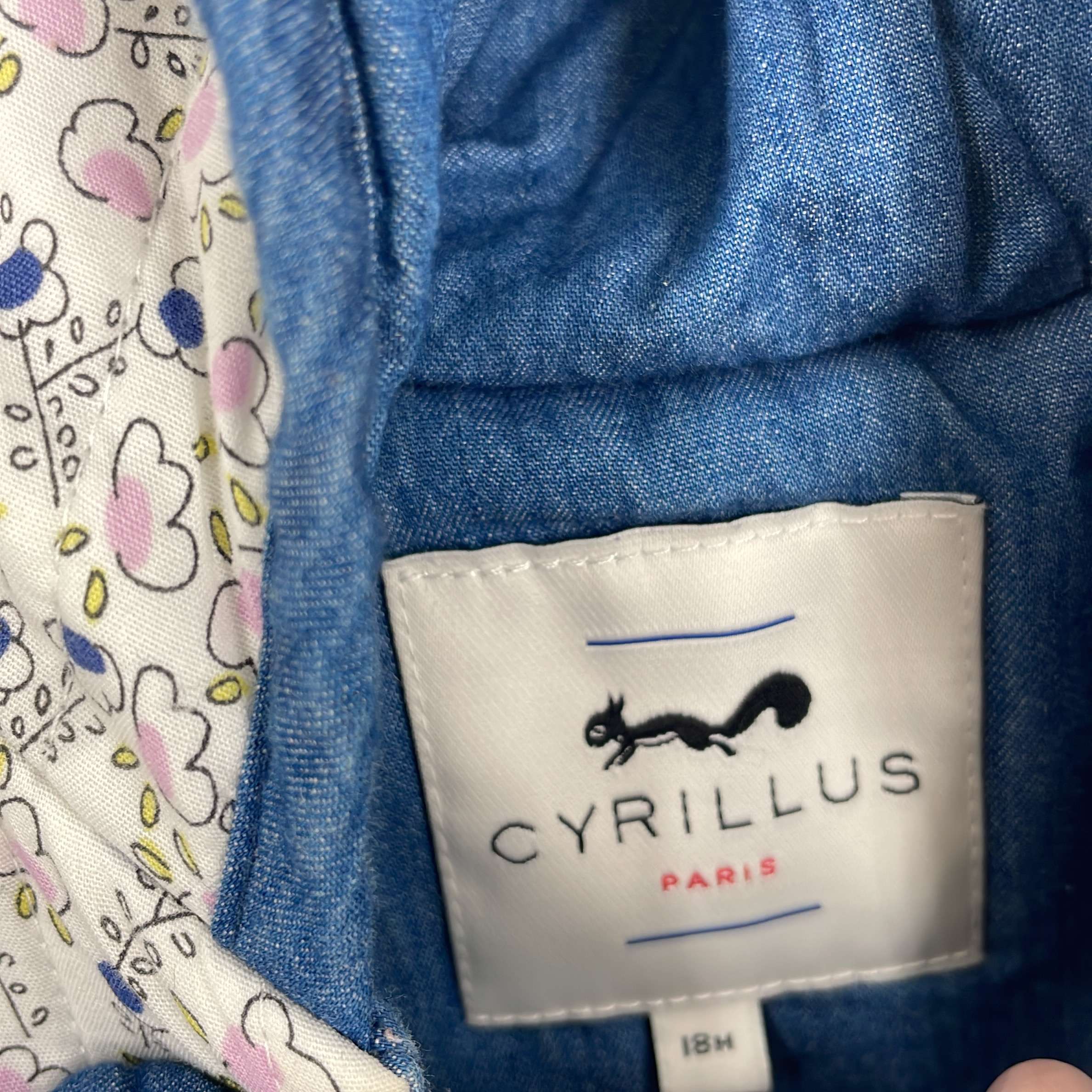 1-Veste/manteau Cyrillus 18 mois