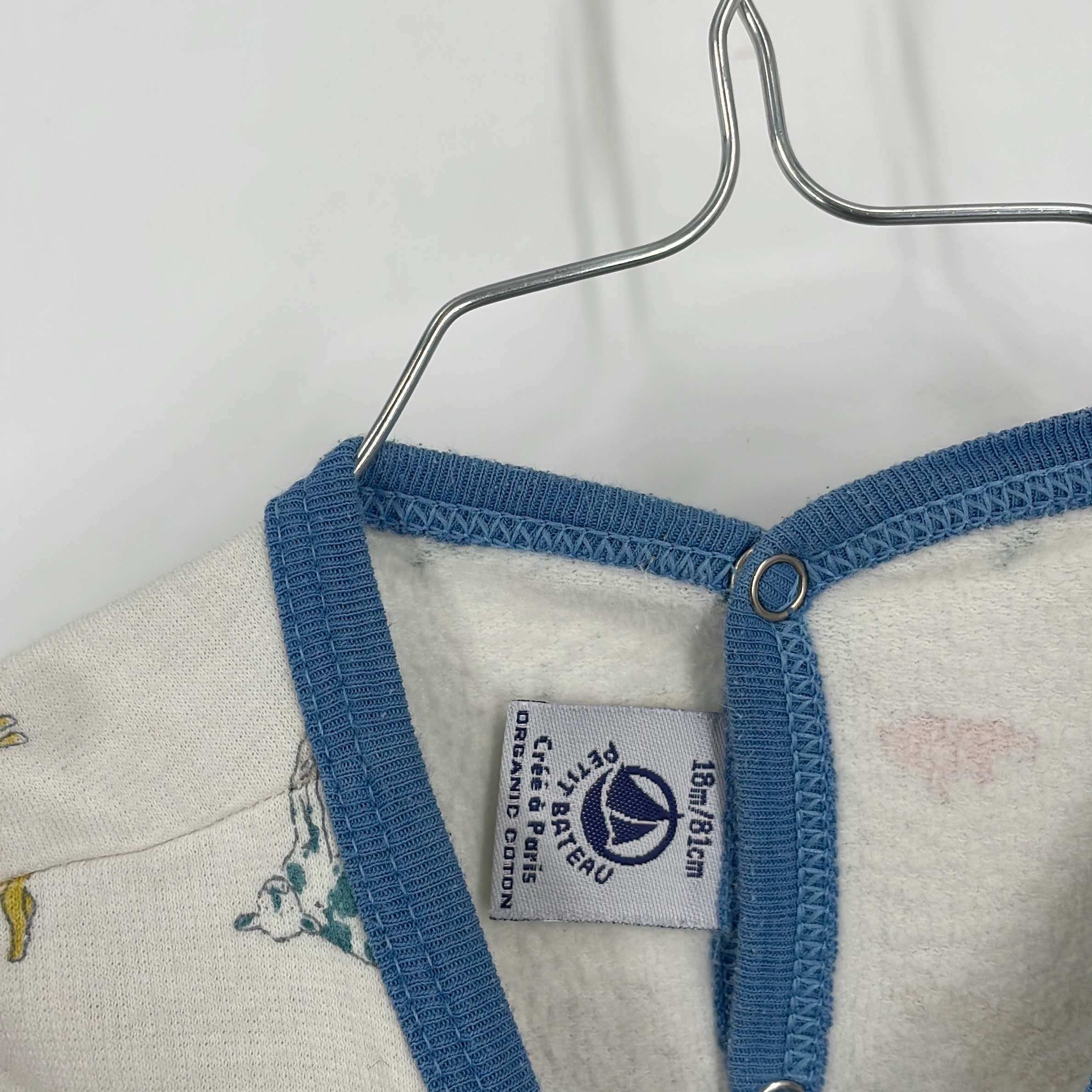 1-Pyjama long Petit Bateau 18 mois