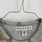 1-T-shirt manches courtes Emile & Ida
