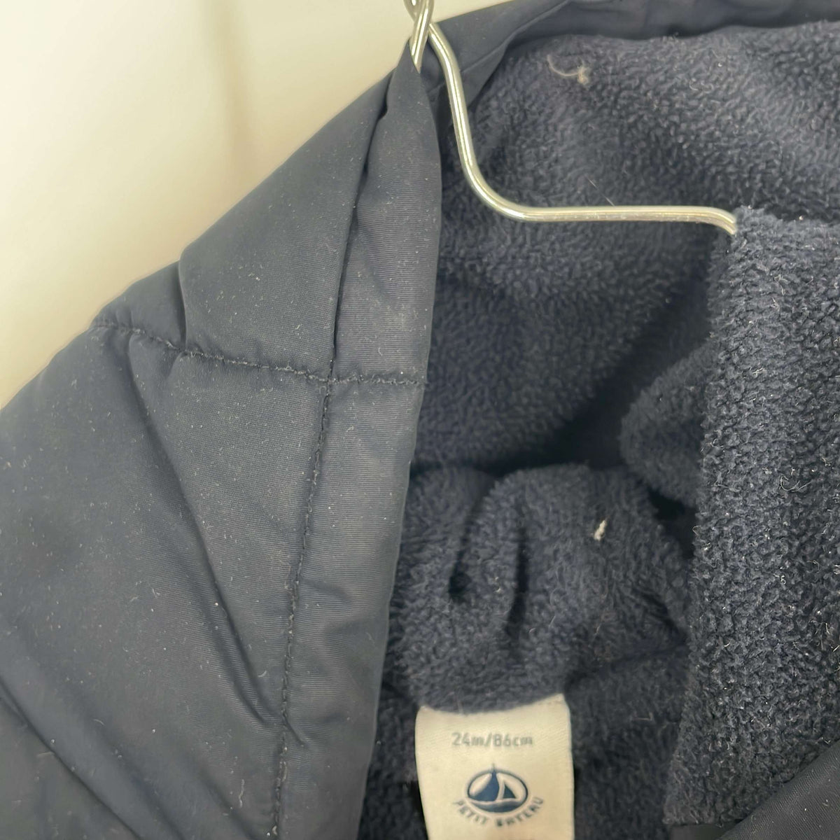 1-Doudoune Petit Bateau 24 mois