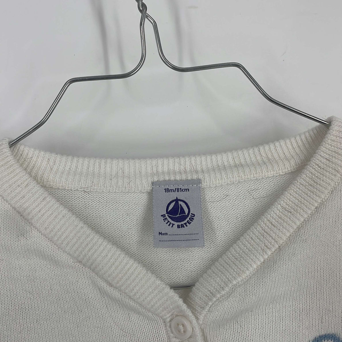 1-Gilet Petit Bateau 18 mois