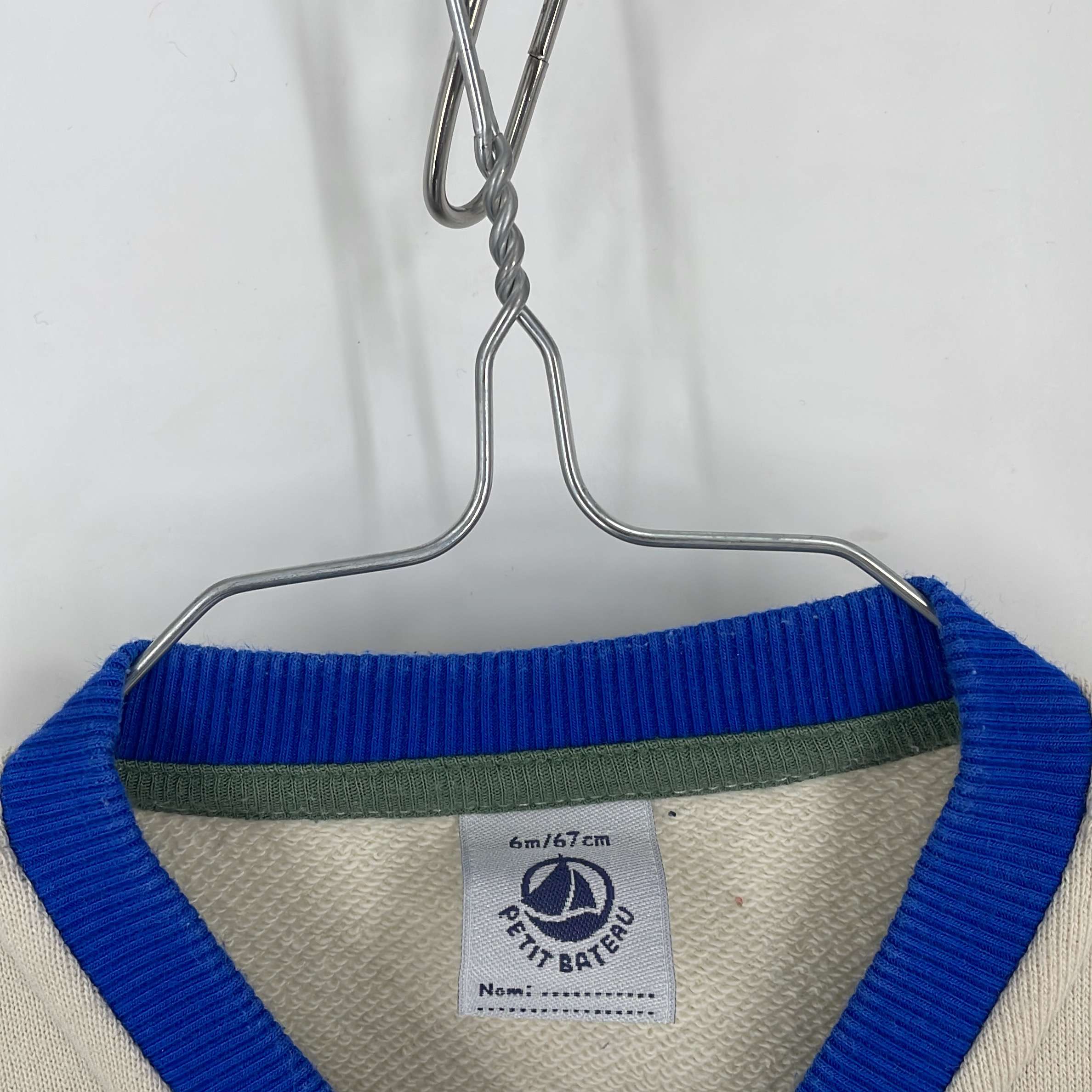 1-Gilet Petit Bateau 6 mois