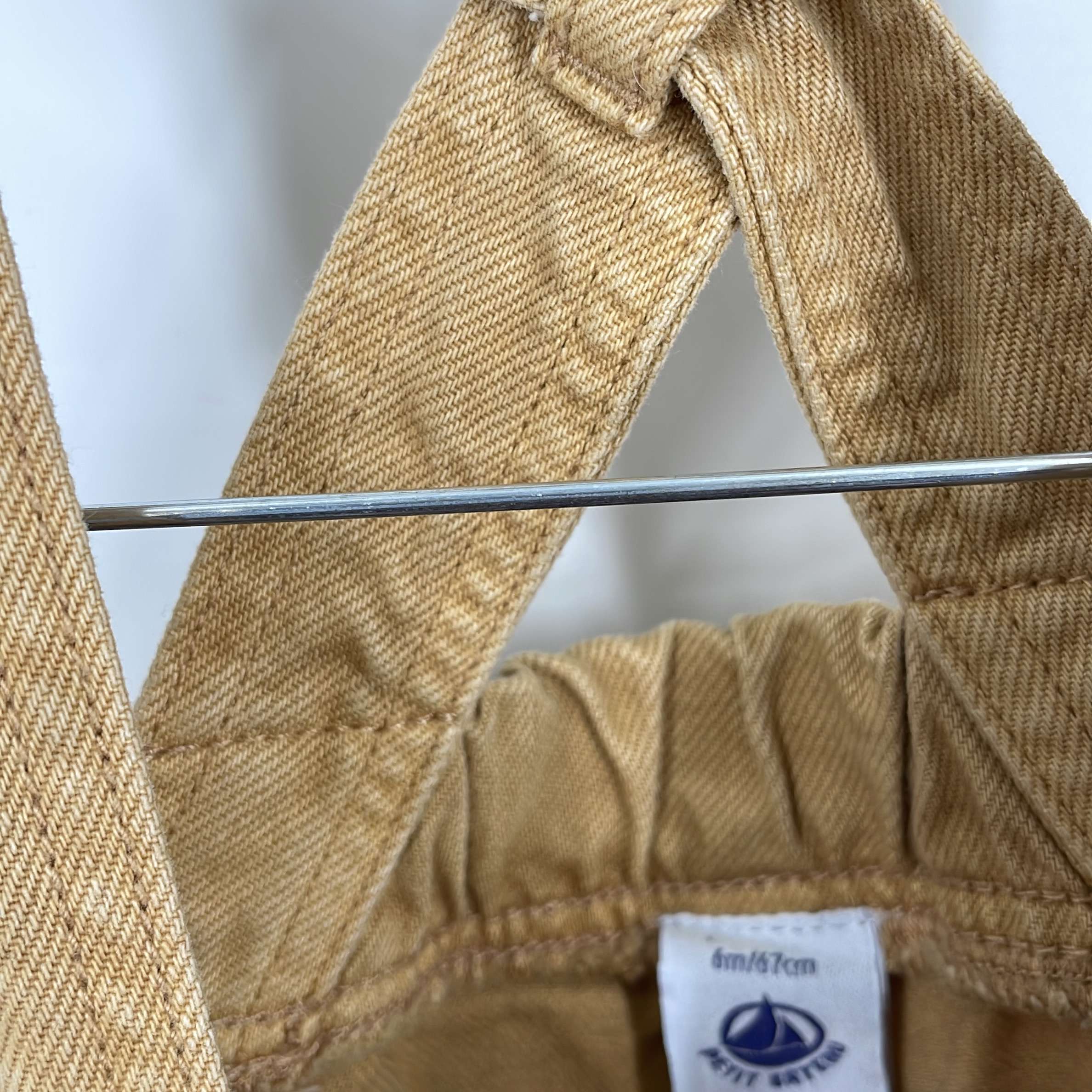 1-Salopette (courte) Petit Bateau 6 mois