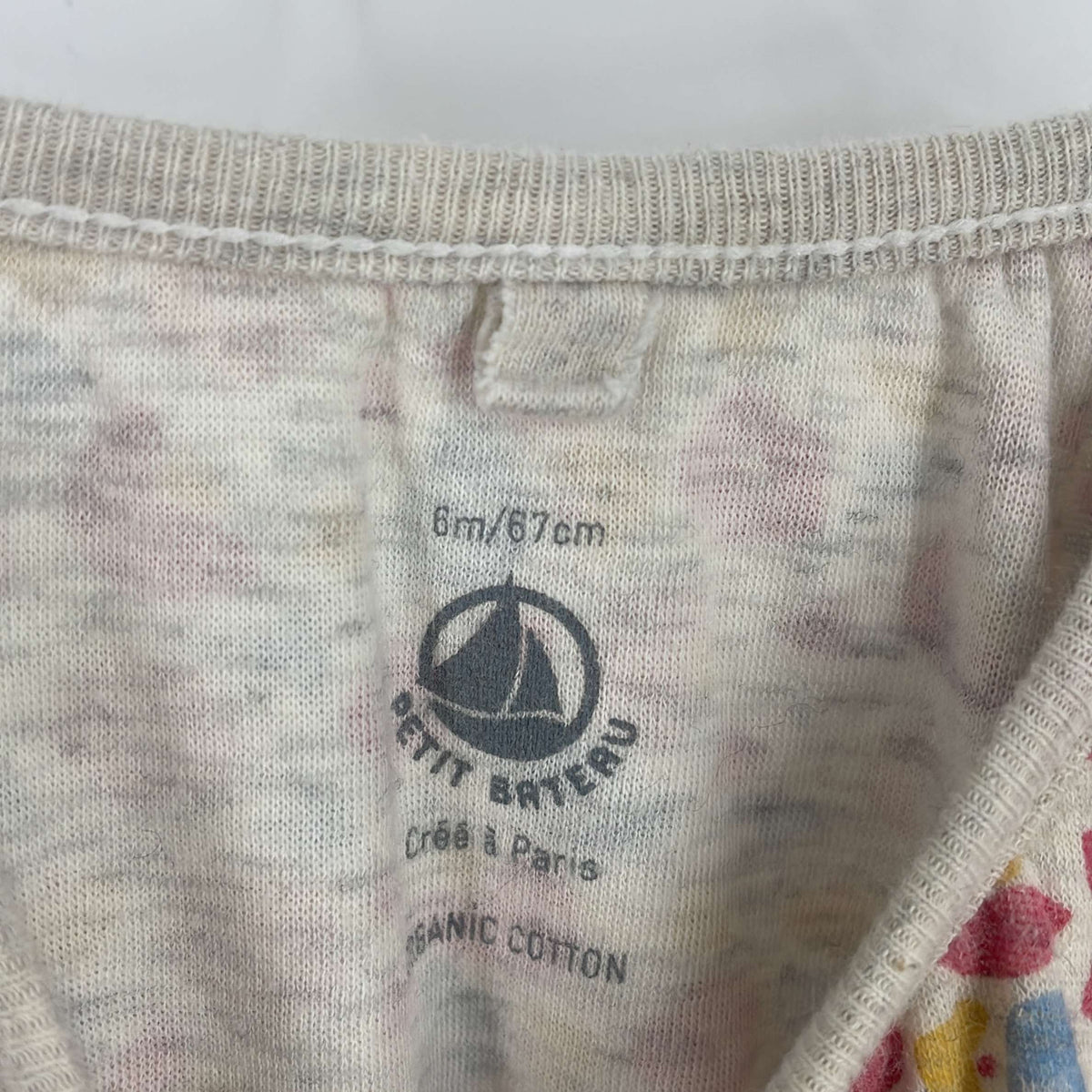 2-Pyjama long Petit Bateau 6 mois