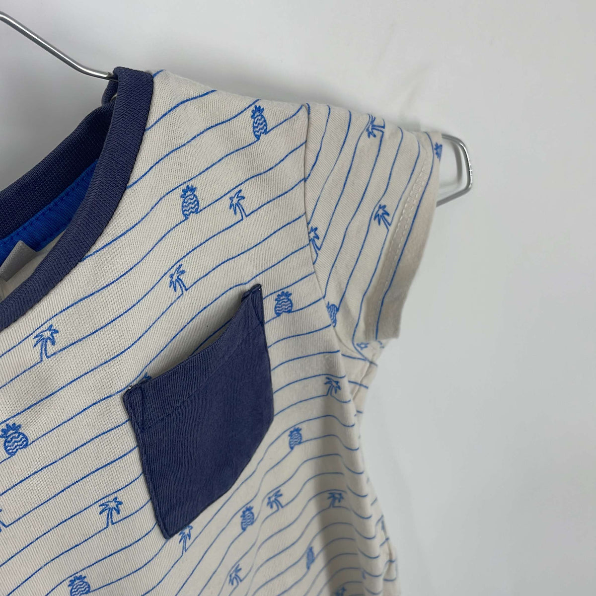 1-T-shirt manches courtes bel & bo 18 mois