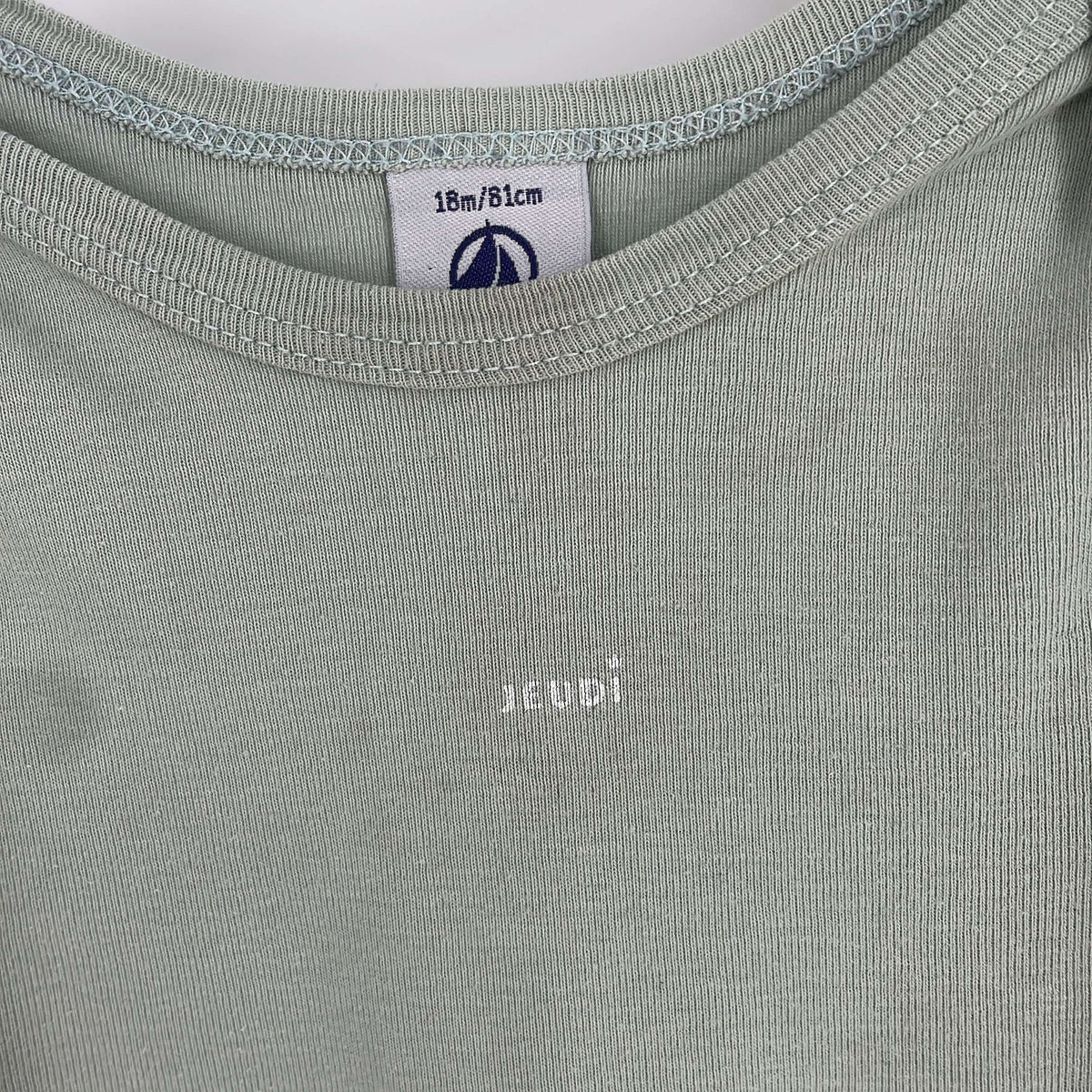 2-Body Petit Bateau 18 mois