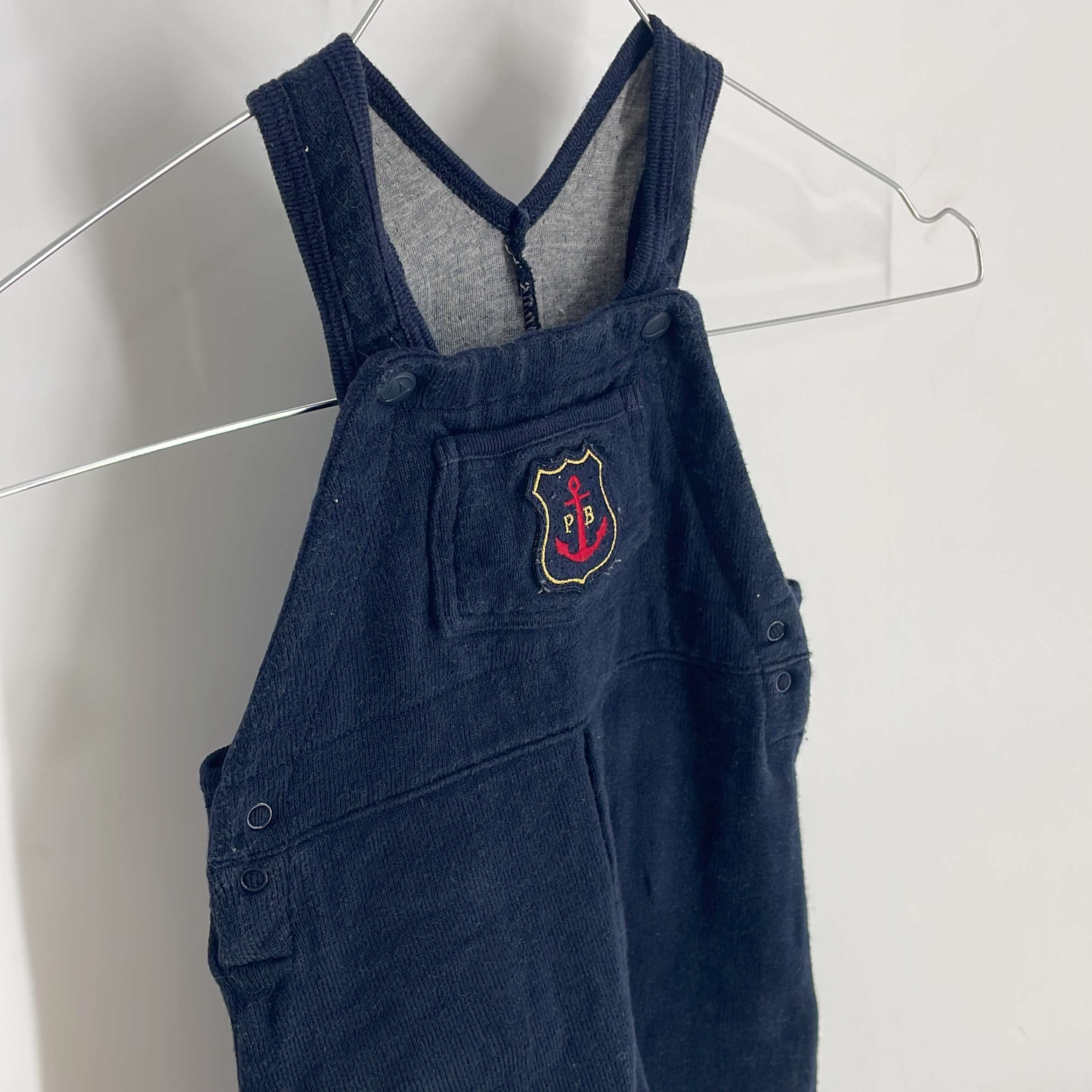 1-Salopette (longue) Petit Bateau 6 mois