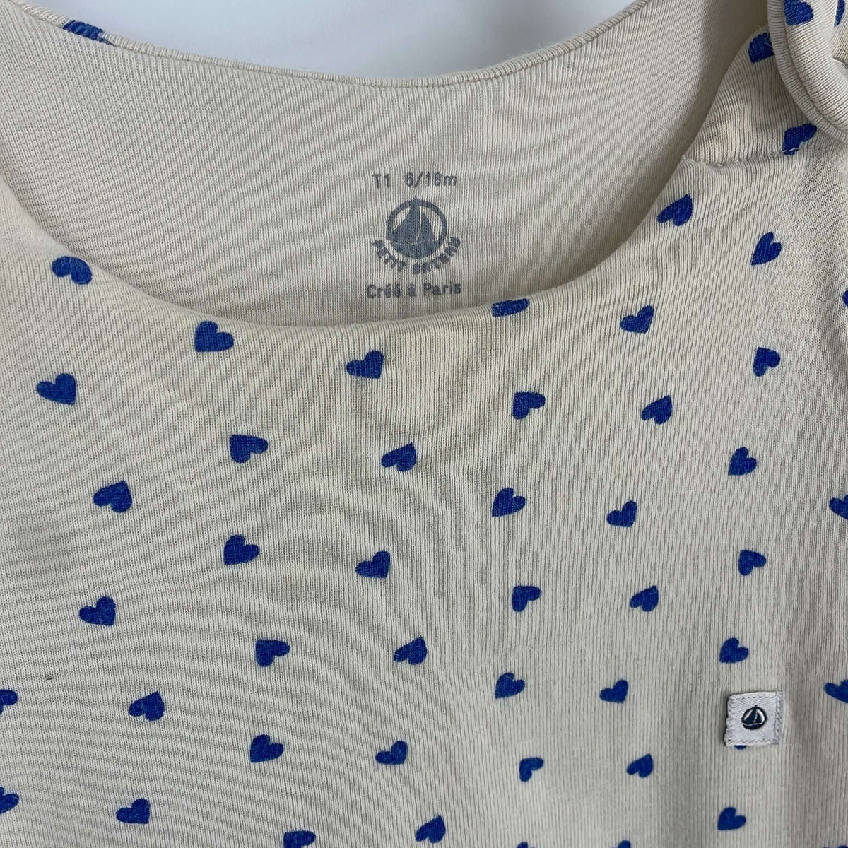 2-Gigoteuse/Turbulette Petit Bateau 6-18 Mois