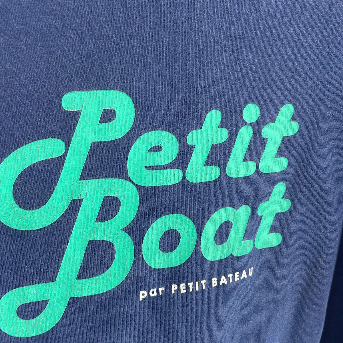 2-T-shirt manches courtes Petit Bateau 8 ans
