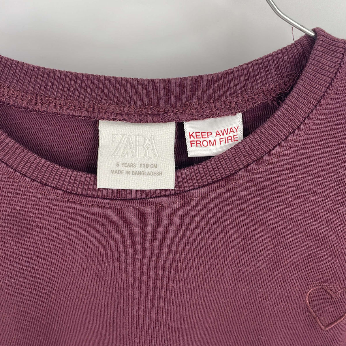 1-T-shirt manches longues Zara Kids 5 ans