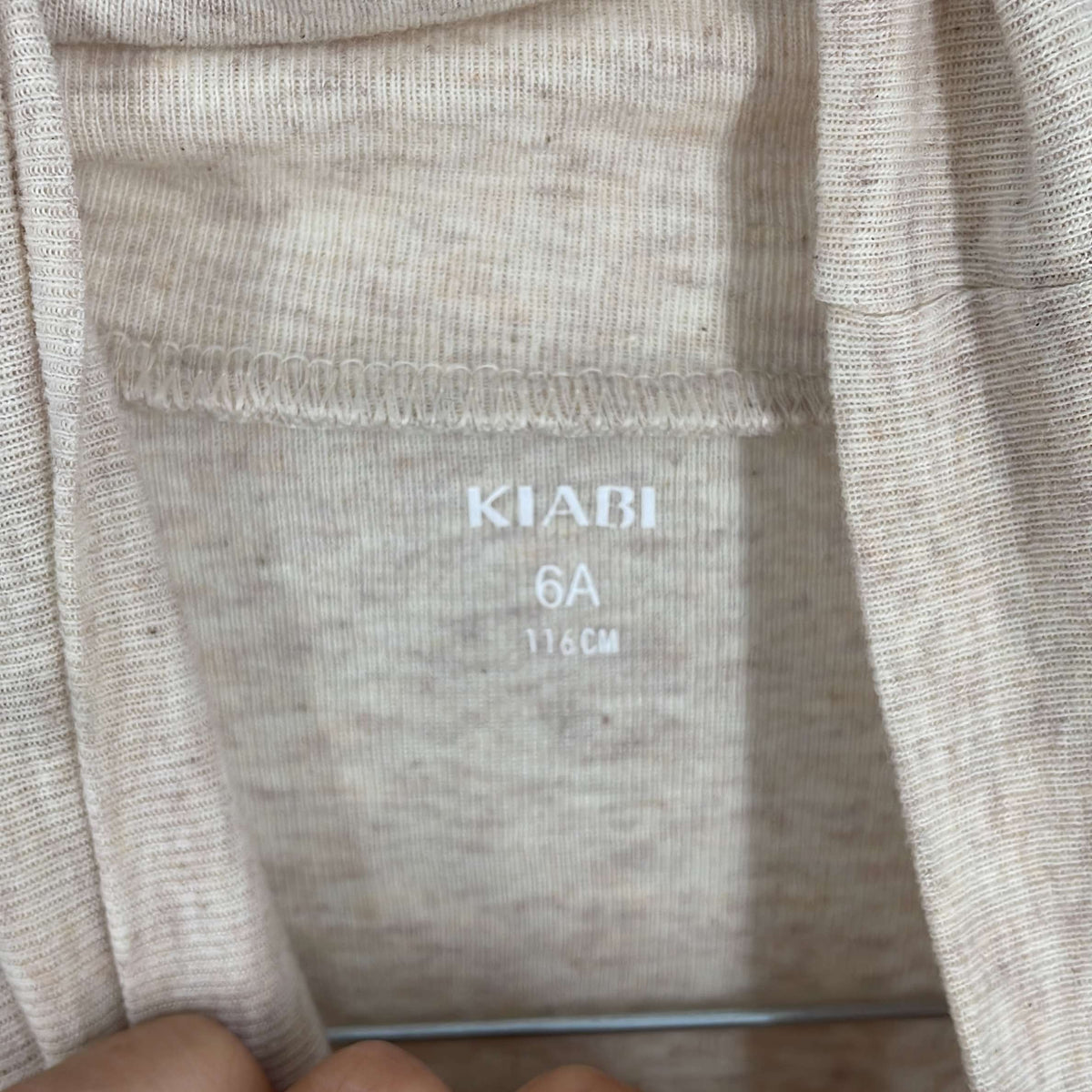 1-T-shirt manches longues Kiabi 6 ans