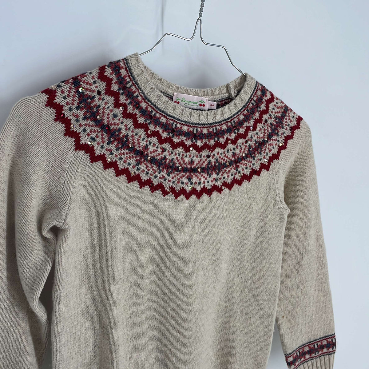 1-Pull Bonpoint 6 ans