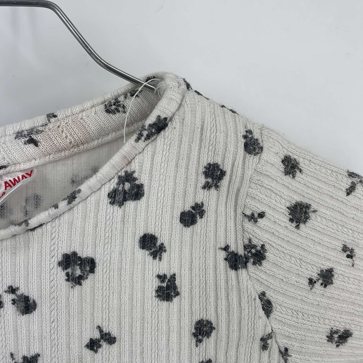 2-T-shirt manches longues Zara Kids 9-12 Mois