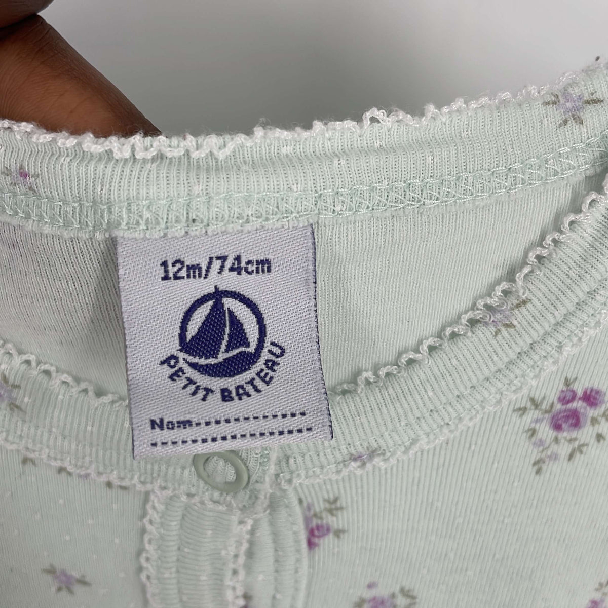 2-Pyjama long Petit Bateau 12 mois