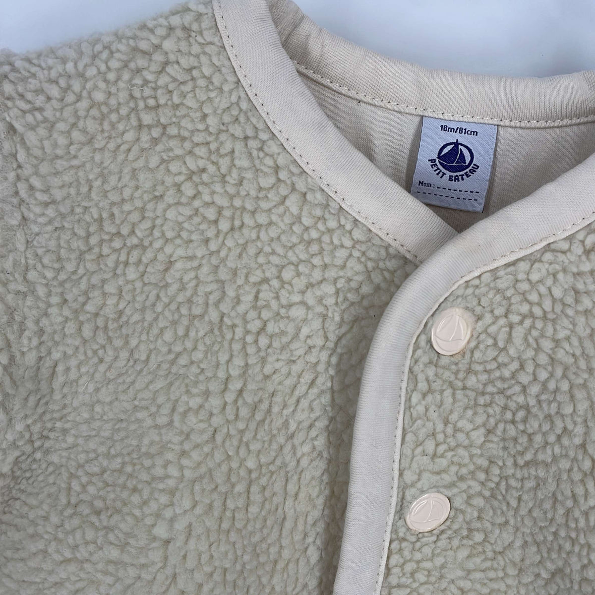 1-Gilet Petit Bateau 18 mois