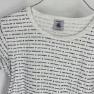 1-T-shirt manches courtes Petit Bateau 8 ans