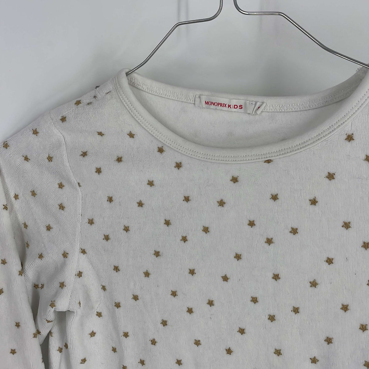 1-T-shirt manches longues Monoprix 8 ans
