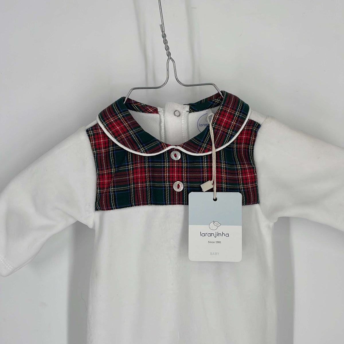 1-Pyjama long laranjinha Naissance
