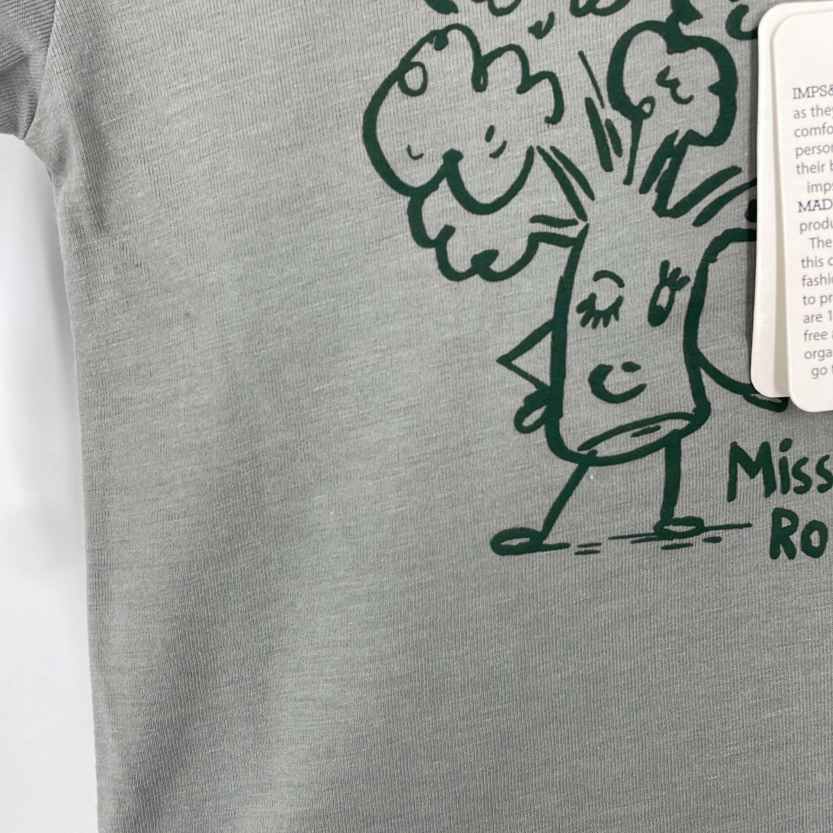 1-T-shirt manches longues Imps & Elfs 6-9 Mois