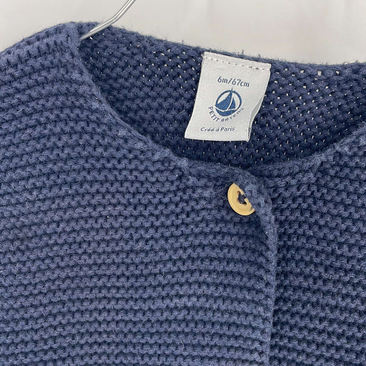 2-Gilet Petit Bateau 6 mois