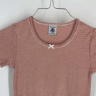 1-T-shirt manches courtes Petit Bateau 6 ans