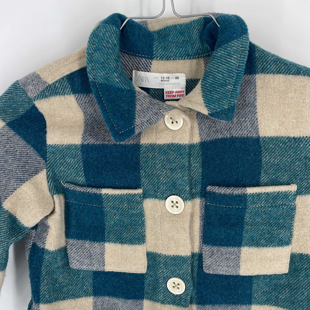 1-Chemise/blouse Zara Kids 12-18 Mois