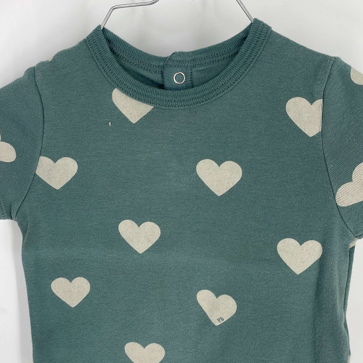 1-T-shirt manches courtes Petit Bateau 12 mois