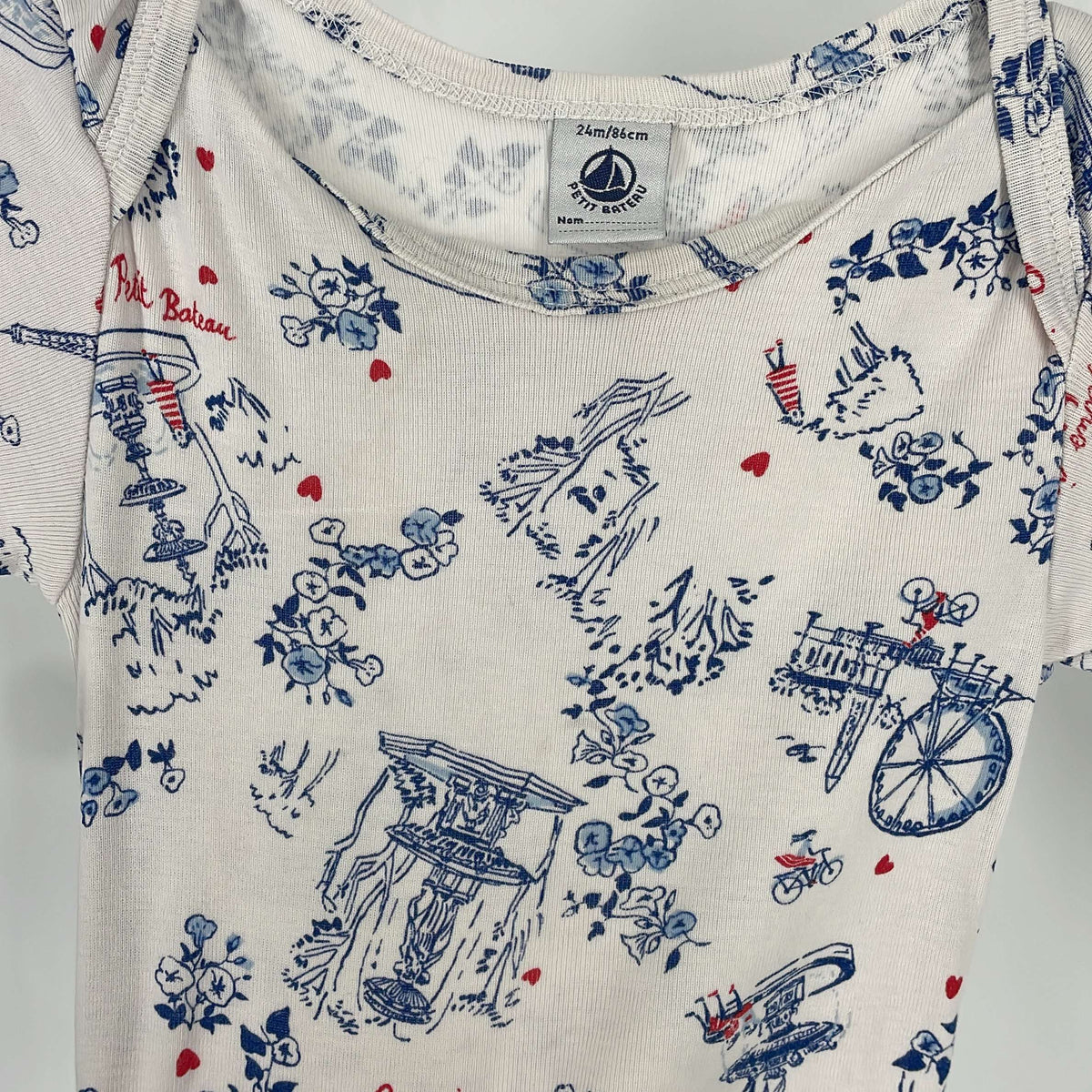 2-Body Petit Bateau 24 mois