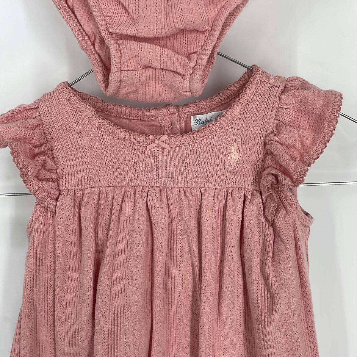 1-Robe Ralph Lauren 12 mois