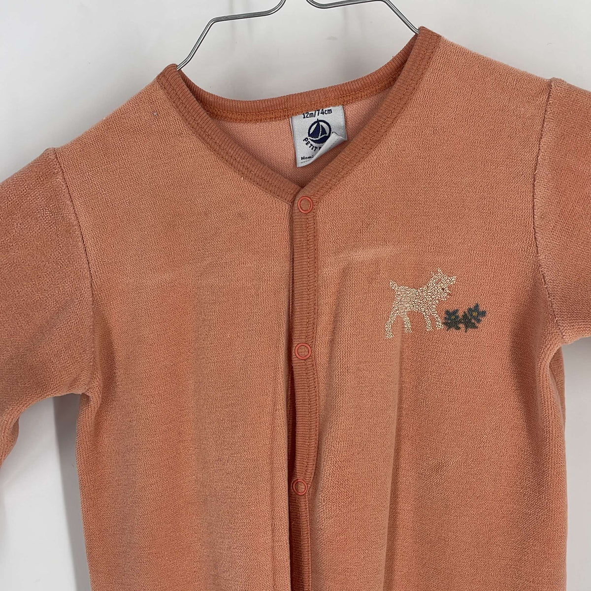 1-Pyjama long Petit Bateau 12 mois