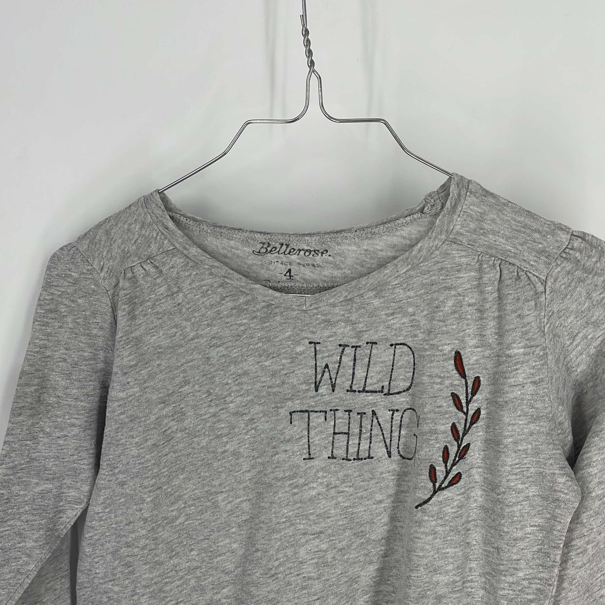 1-T-shirt manches longues Bellerose 4 ans