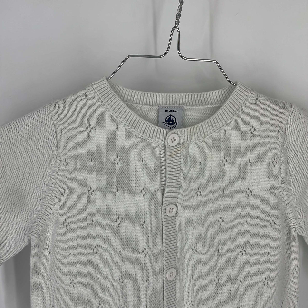 1-Gilet Petit Bateau 18 mois