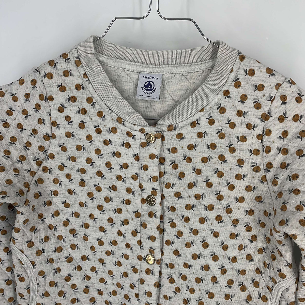 1-Veste/manteau Petit Bateau 6 ans