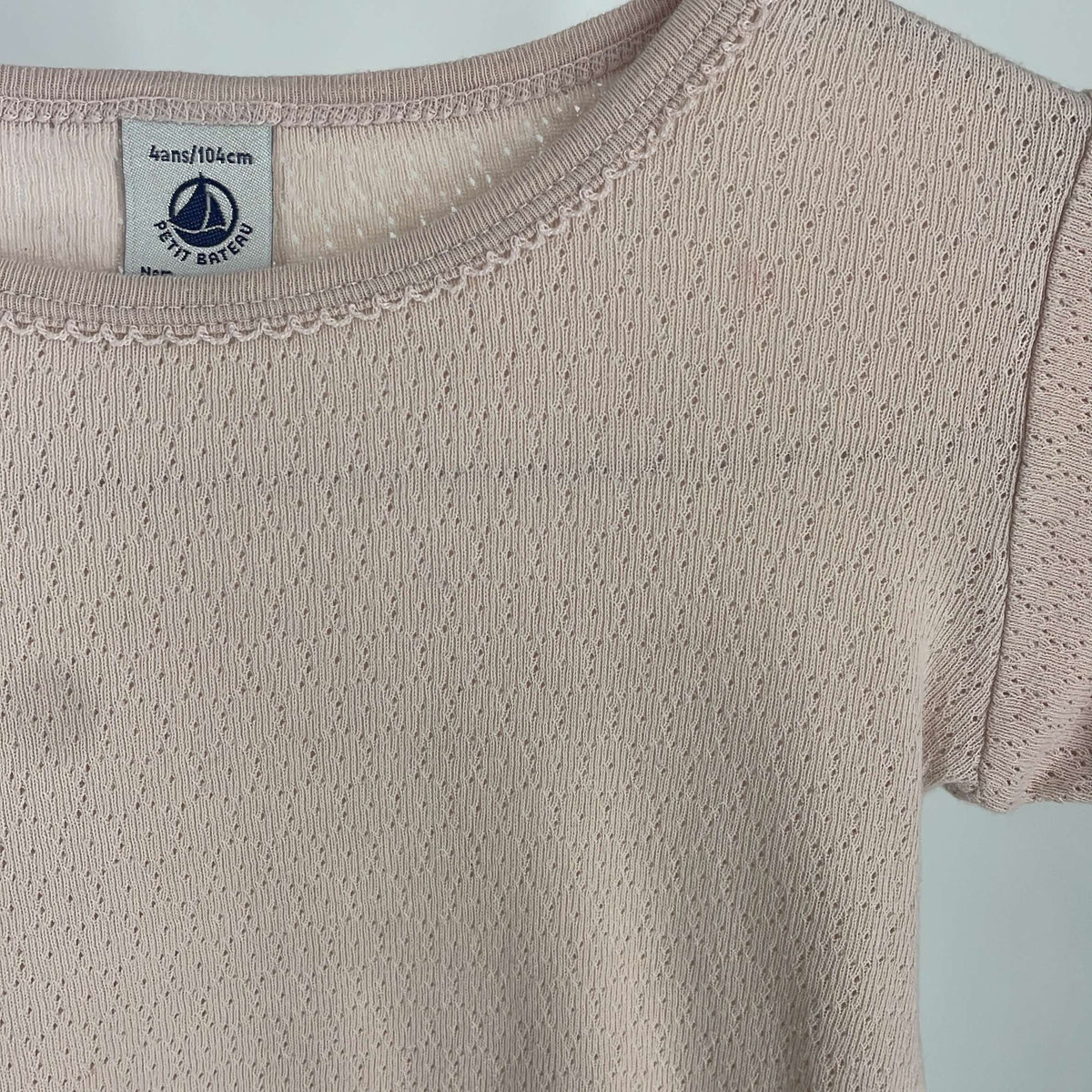 2-T-shirt manches longues Petit Bateau 4 ans