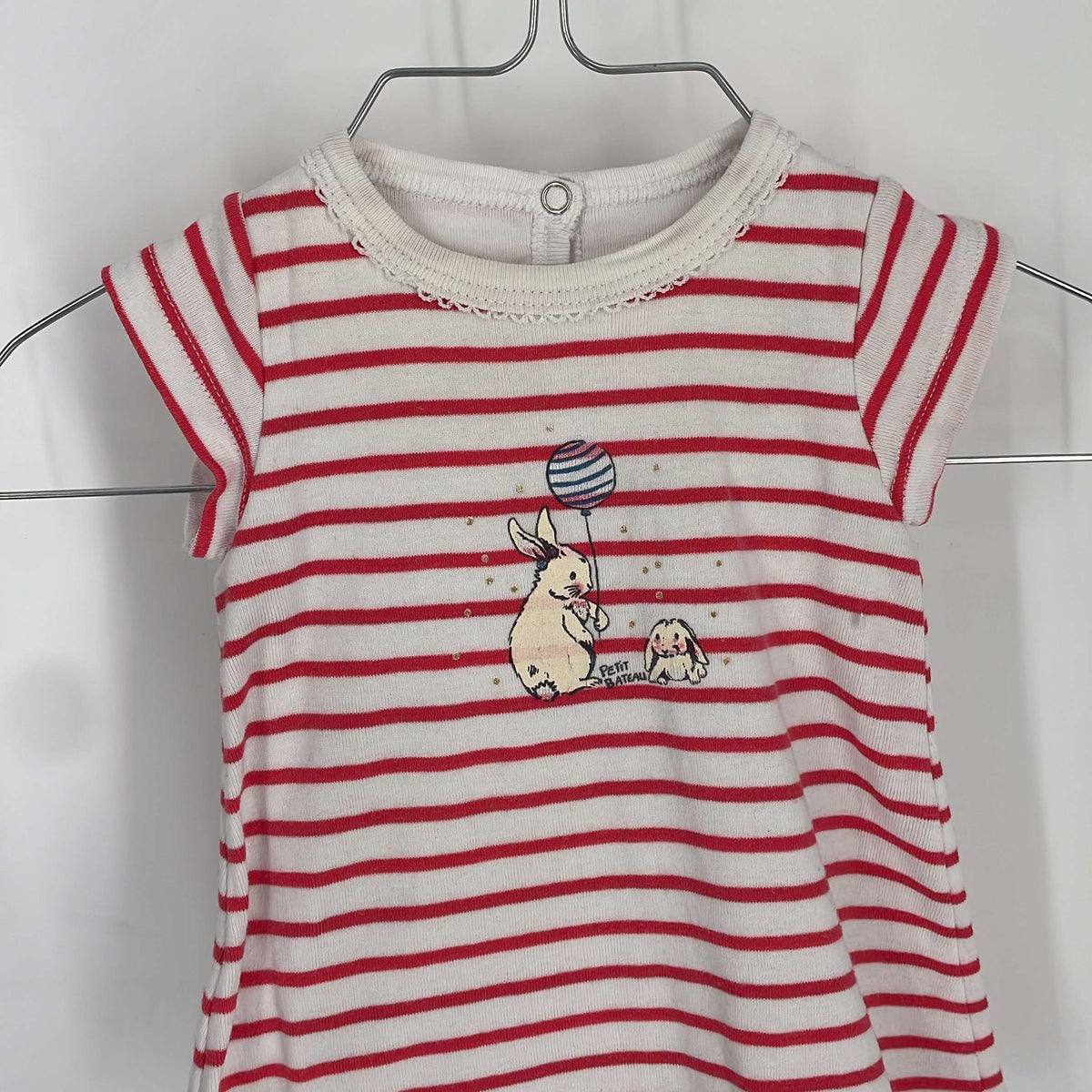 1-Robe Petit Bateau 3 mois