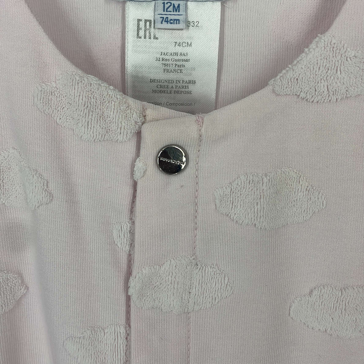 2-Pyjama long Jacadi 12 mois
